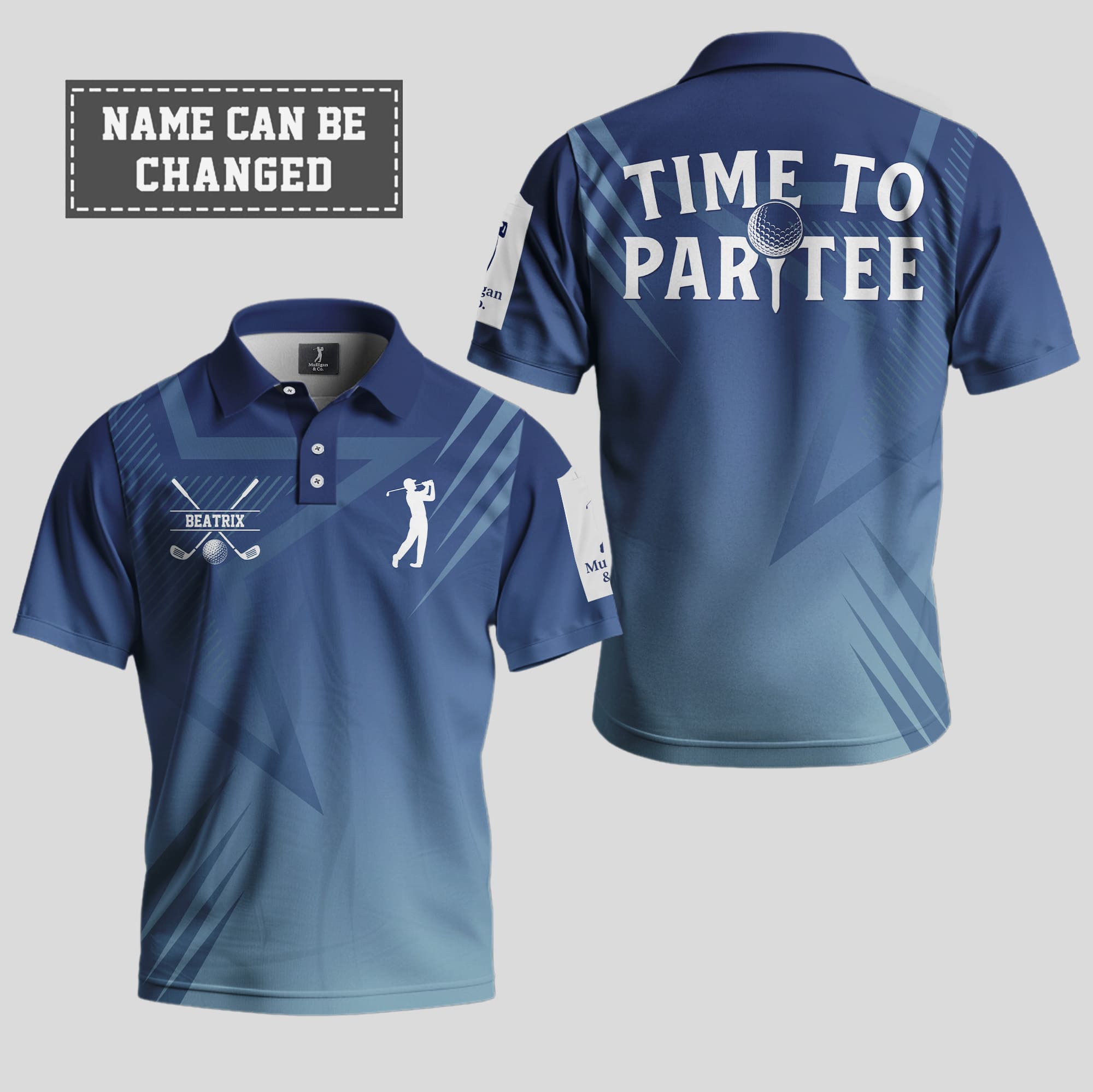 Time To Par Tee Polo Shirt