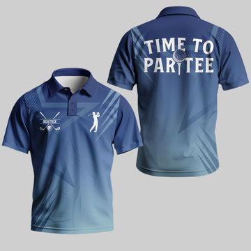 Time To Par Tee Polo Shirt 2
