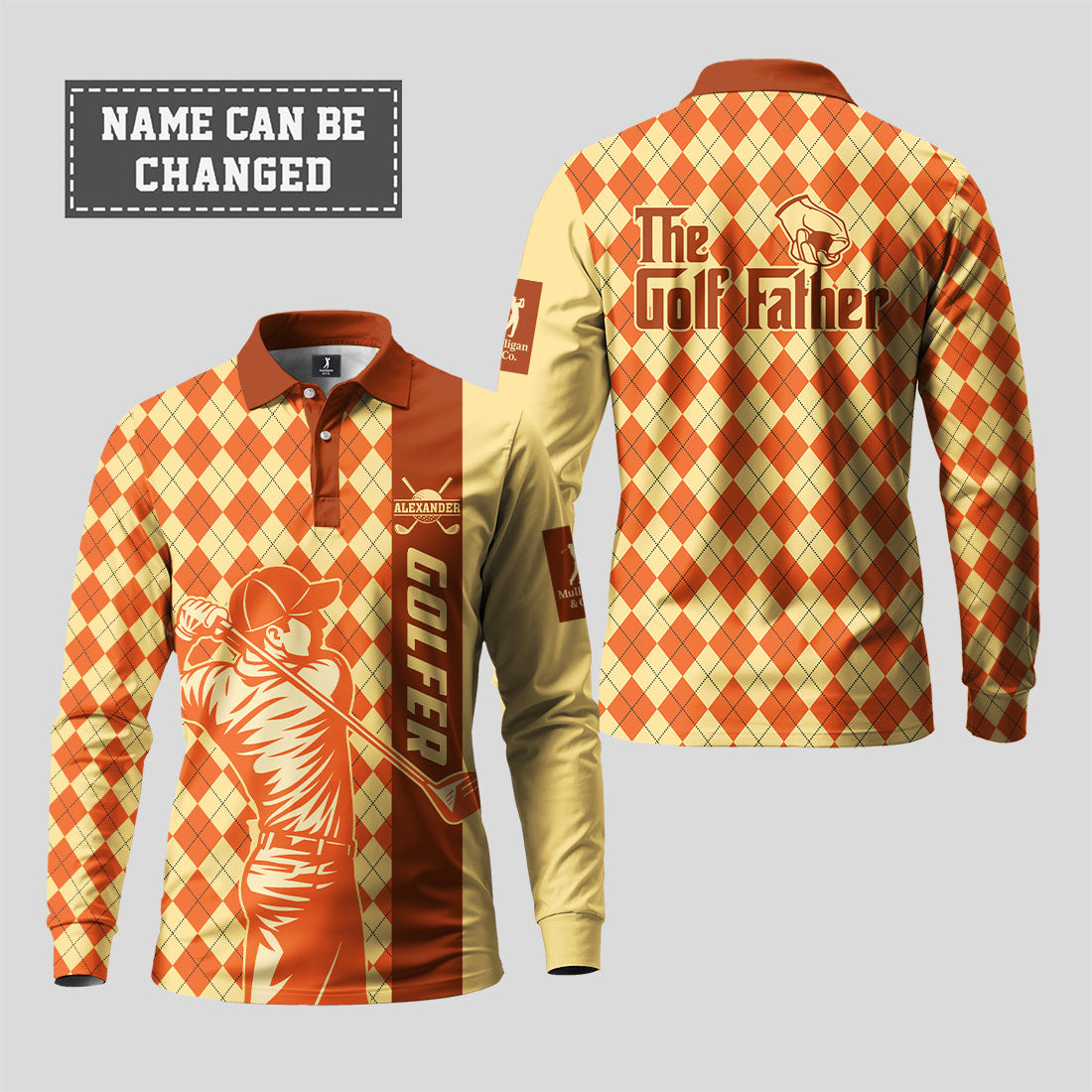 The Golf Father Long Sleeve Polo