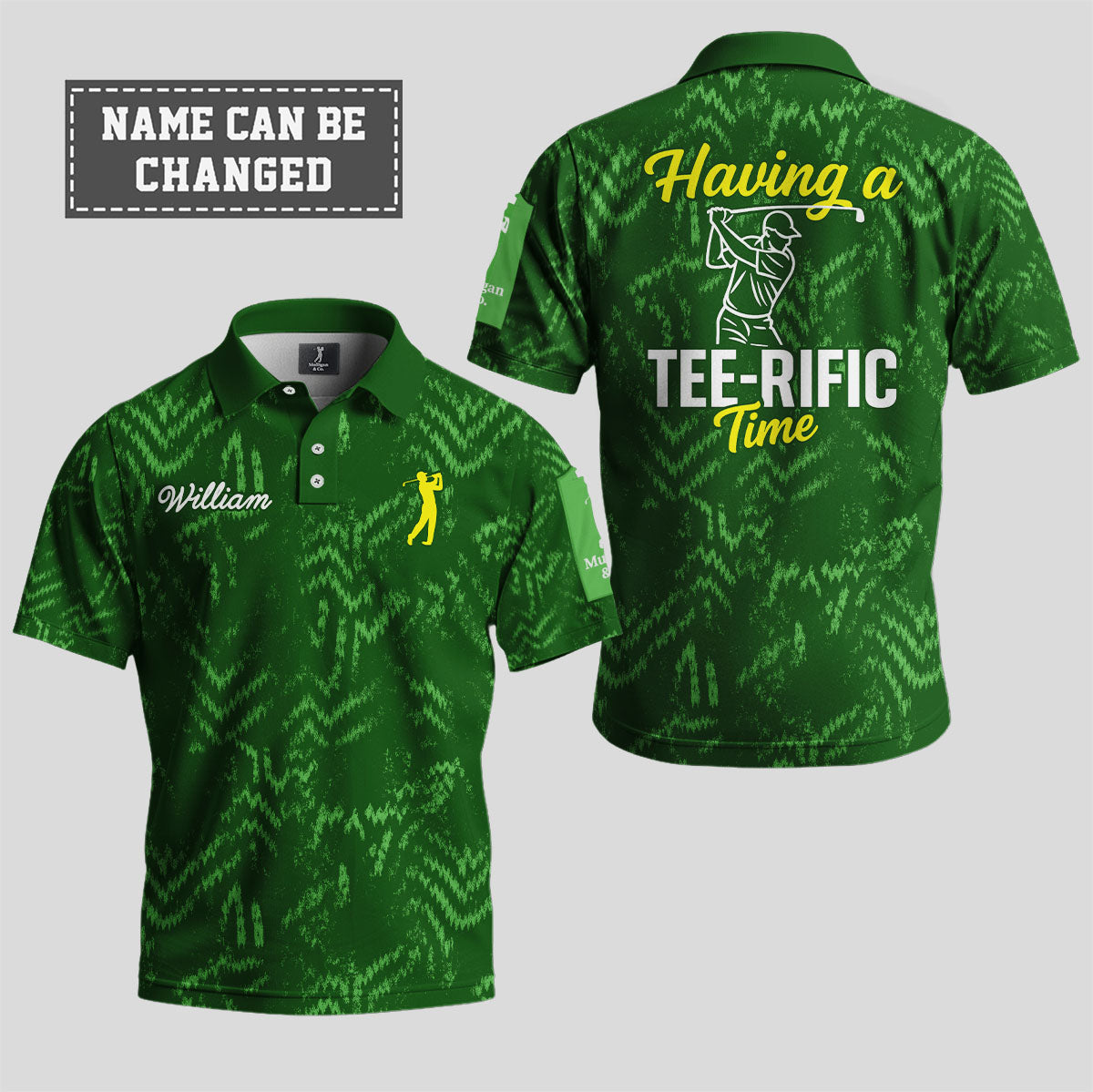 Having A TEE-RIFIC Time Polo Shirt