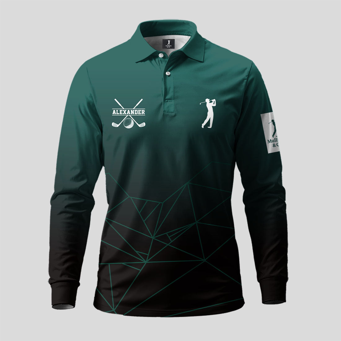 Grip It and Sip It Long Sleeve Polo