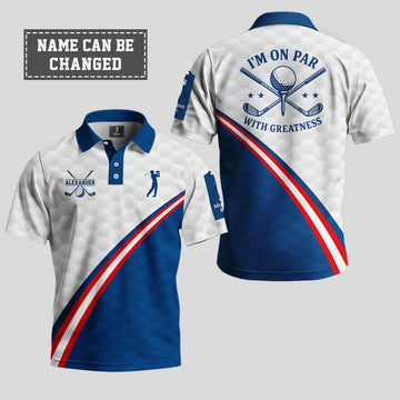 I’m On Par with Greatness Polo Shirt