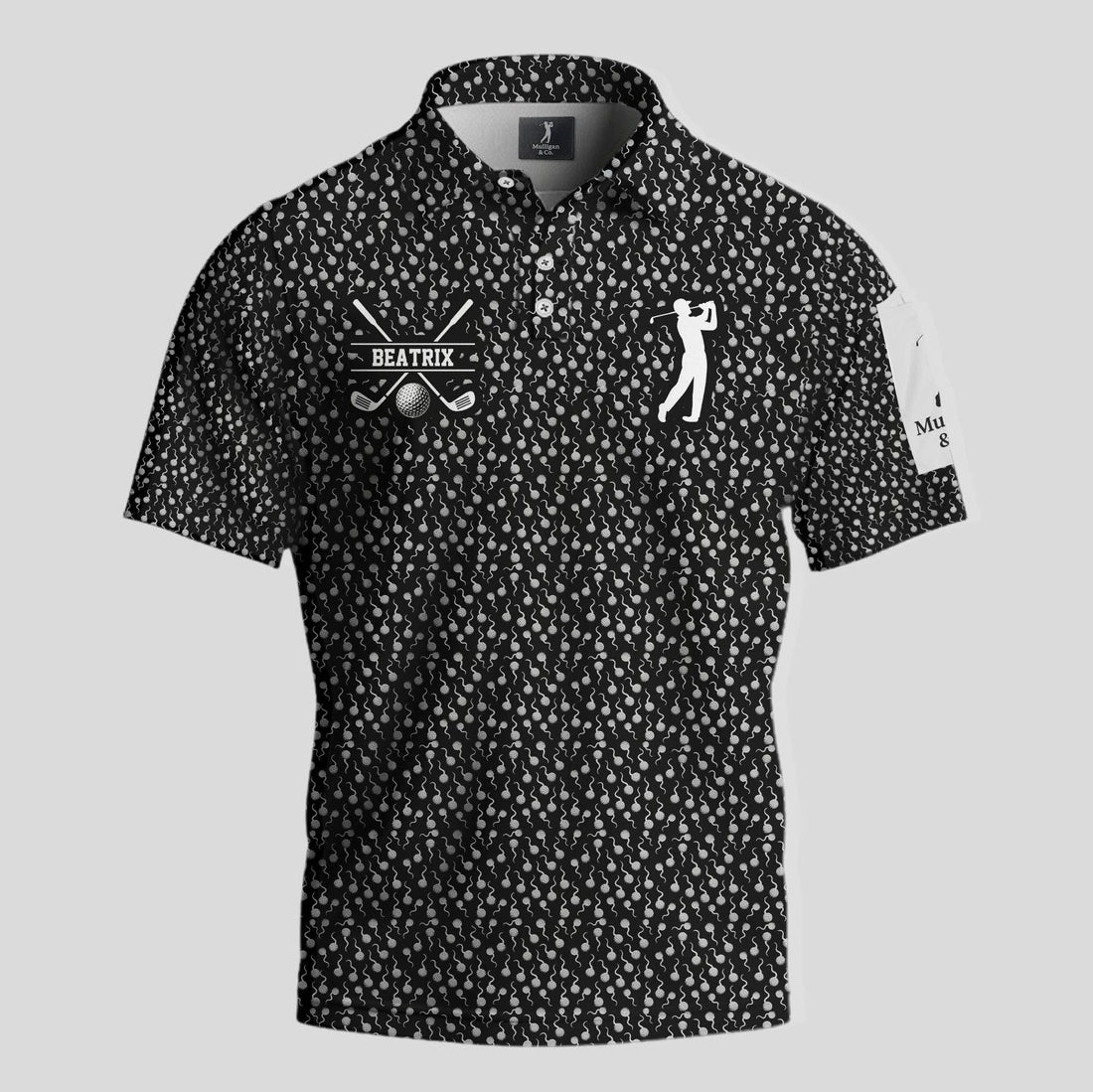 Funny Golf Polo Shirt