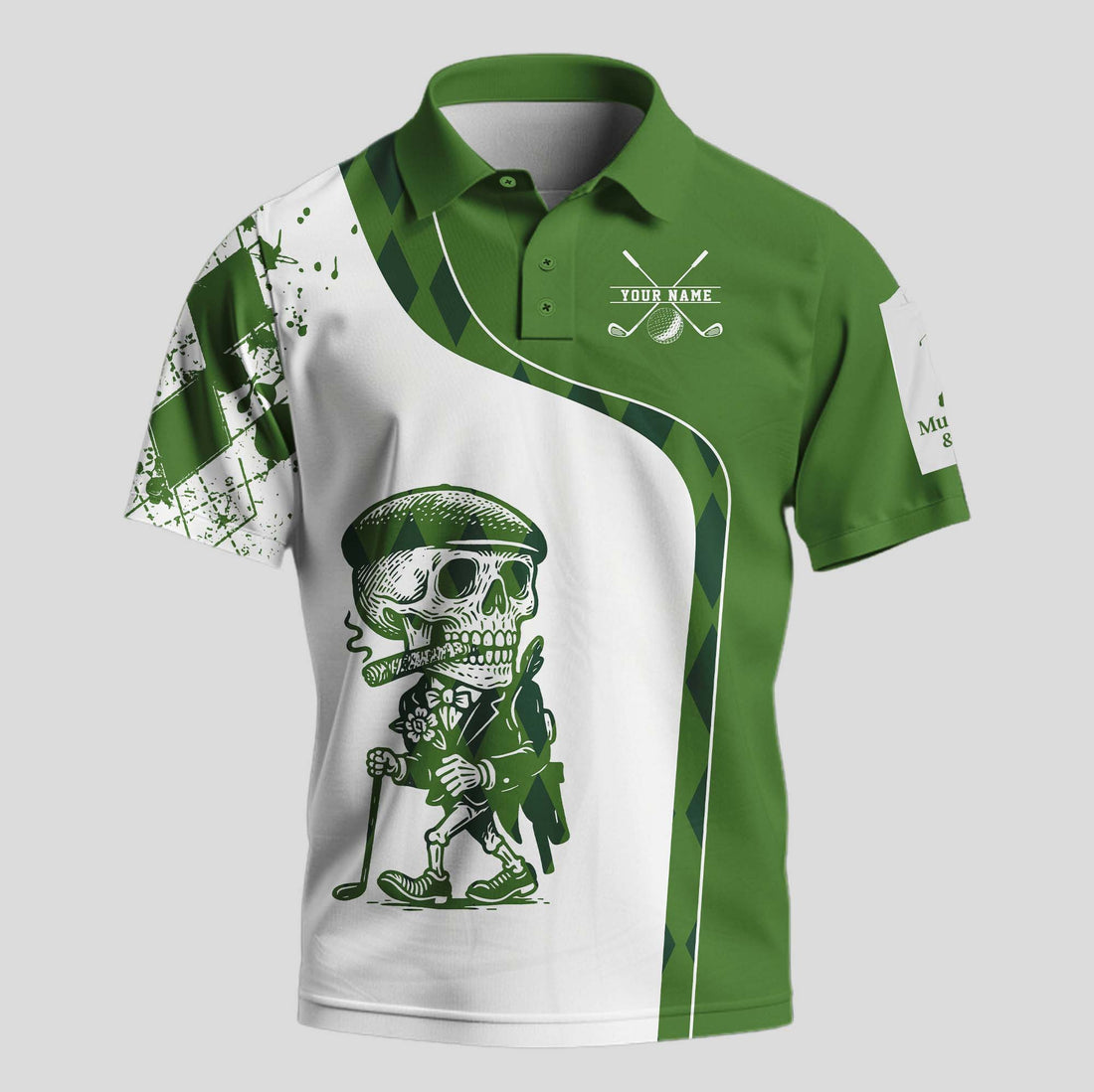 Swing Swear Look for Ball Repeat Polo Shirt