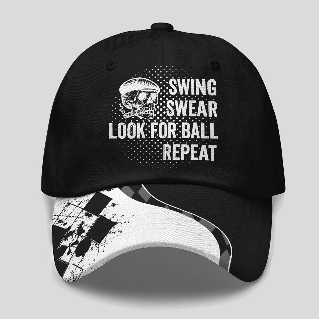 Swing Swear Look for Ball Repeat Baseball Cap