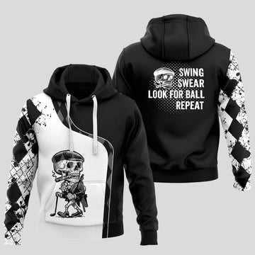 Swing Swear Look for Ball Repeat Hoodie