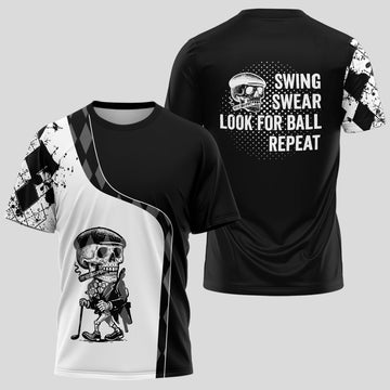 Swing Swear Look for Ball Repeat T-Shirt