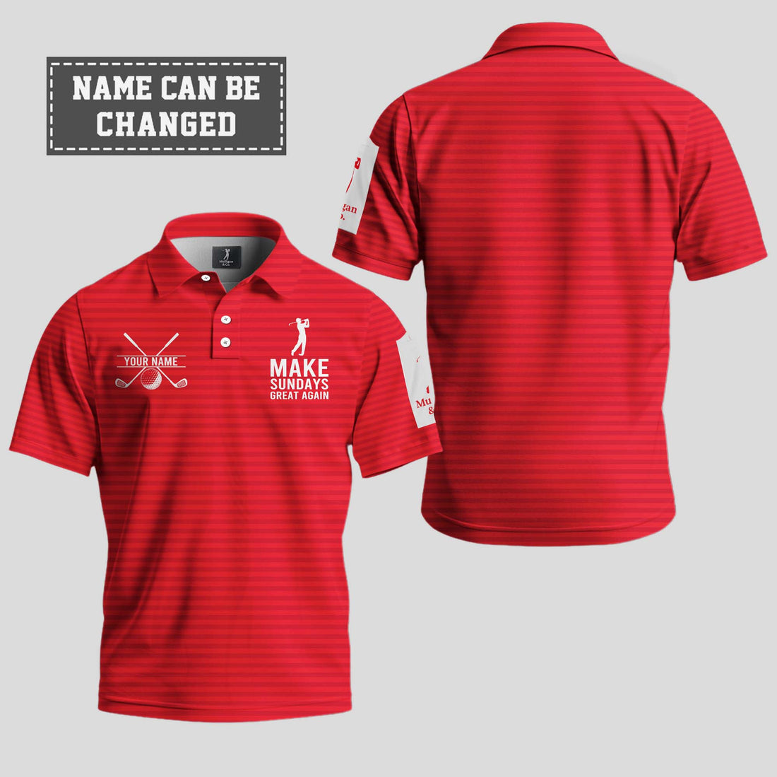 Make Sundays Great Again Polo Shirt