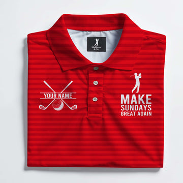 Make Sundays Great Again Polo Shirt