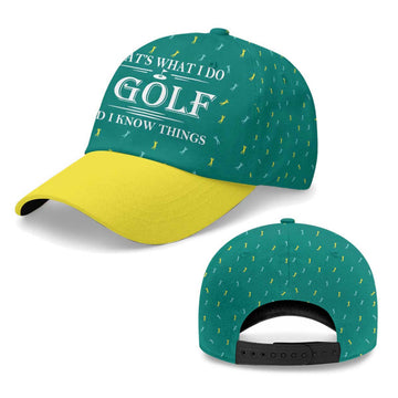 That's What I Do Baseball Cap