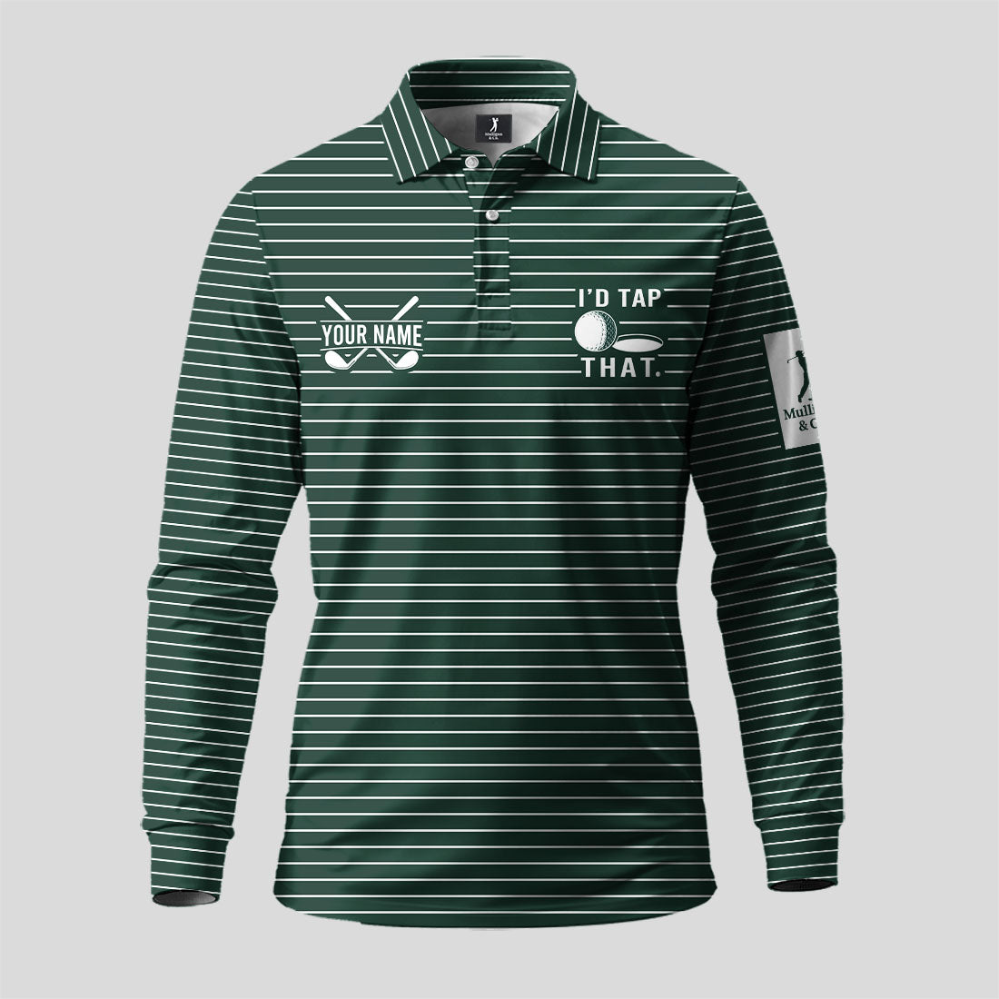I'd Tap That Long Sleeve Polo