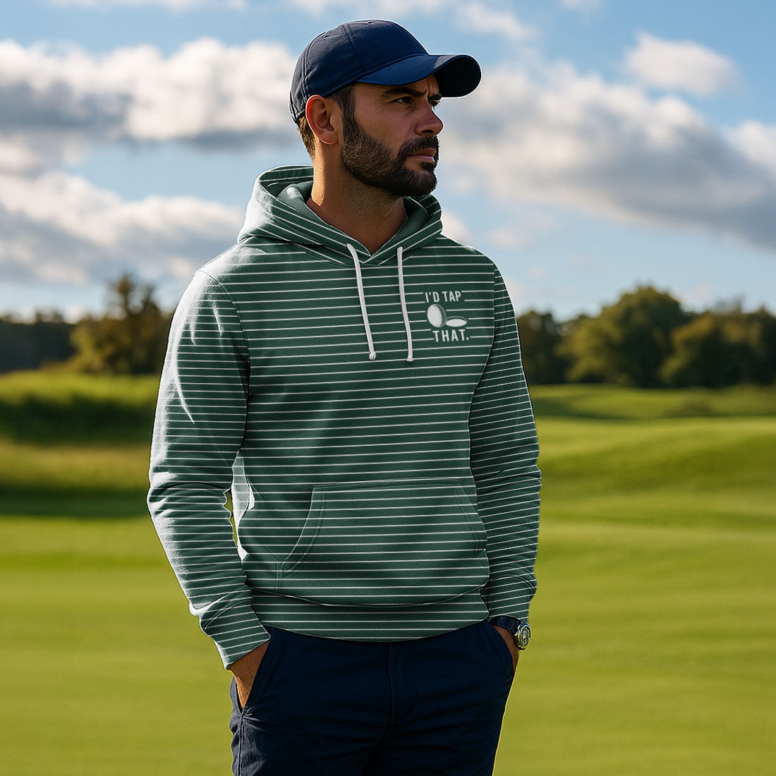 I'd Tap That Polo Hoodie