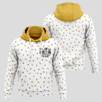Golf and Beer Hoodie
