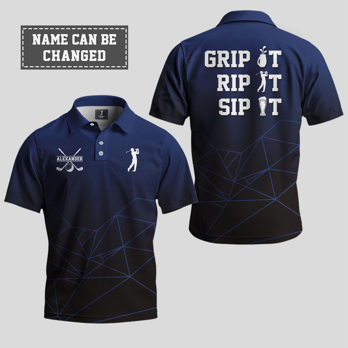 Grip It and Sip It Polo Shirt 2