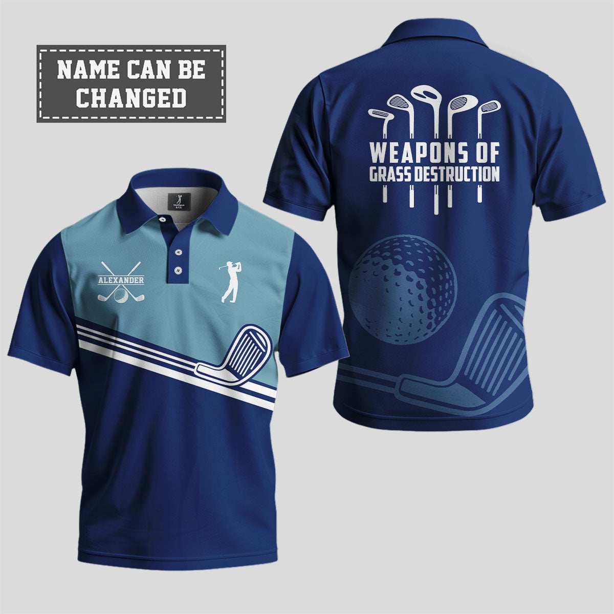 Weapons Of Grass Destruction Polo Shirt 2