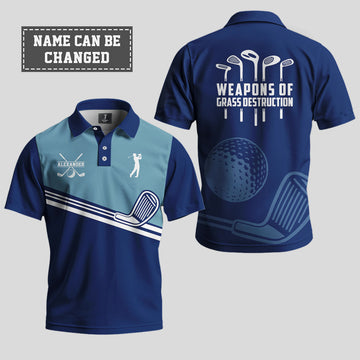 Weapons Of Grass Destruction Polo Shirt 2