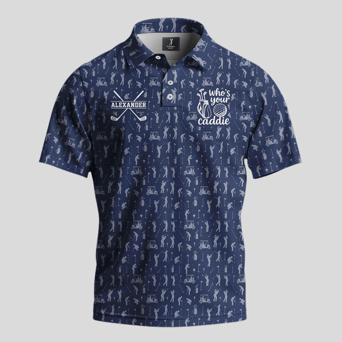 Who Your Caddie Polo Shirt 2