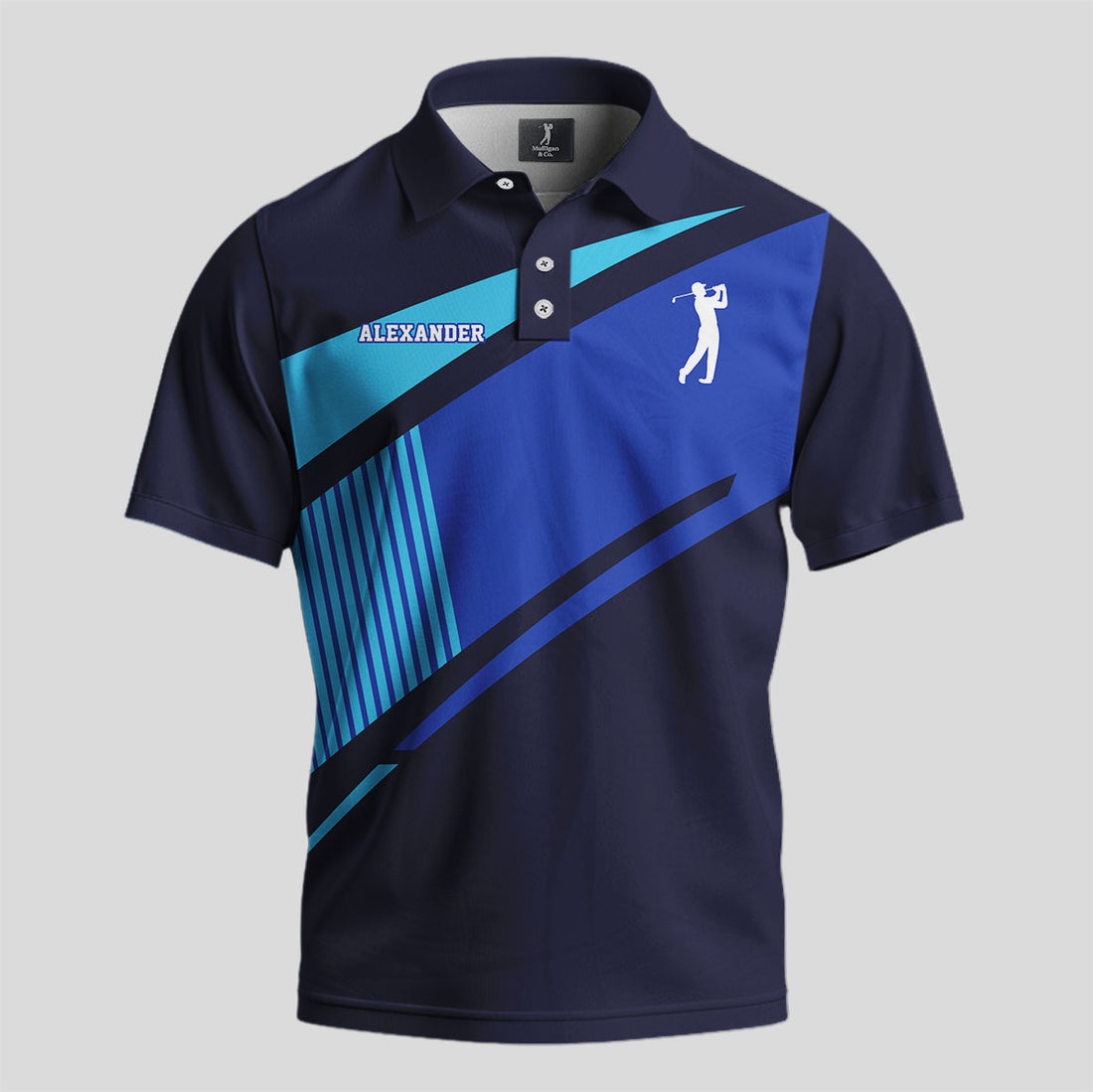 Forget Your Opponents Always Play Against Par Polo Shirt 2